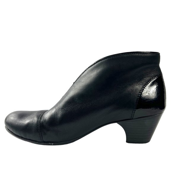 Rieker Antistress Toulouse Ankle Boot Leather Bootie in Black Size 38 US 7 - 6.5 - Picture 3 of 11
